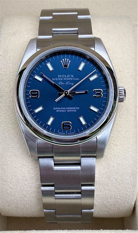 rolex oyster perpetual air-king 11420|rolex air king new price.